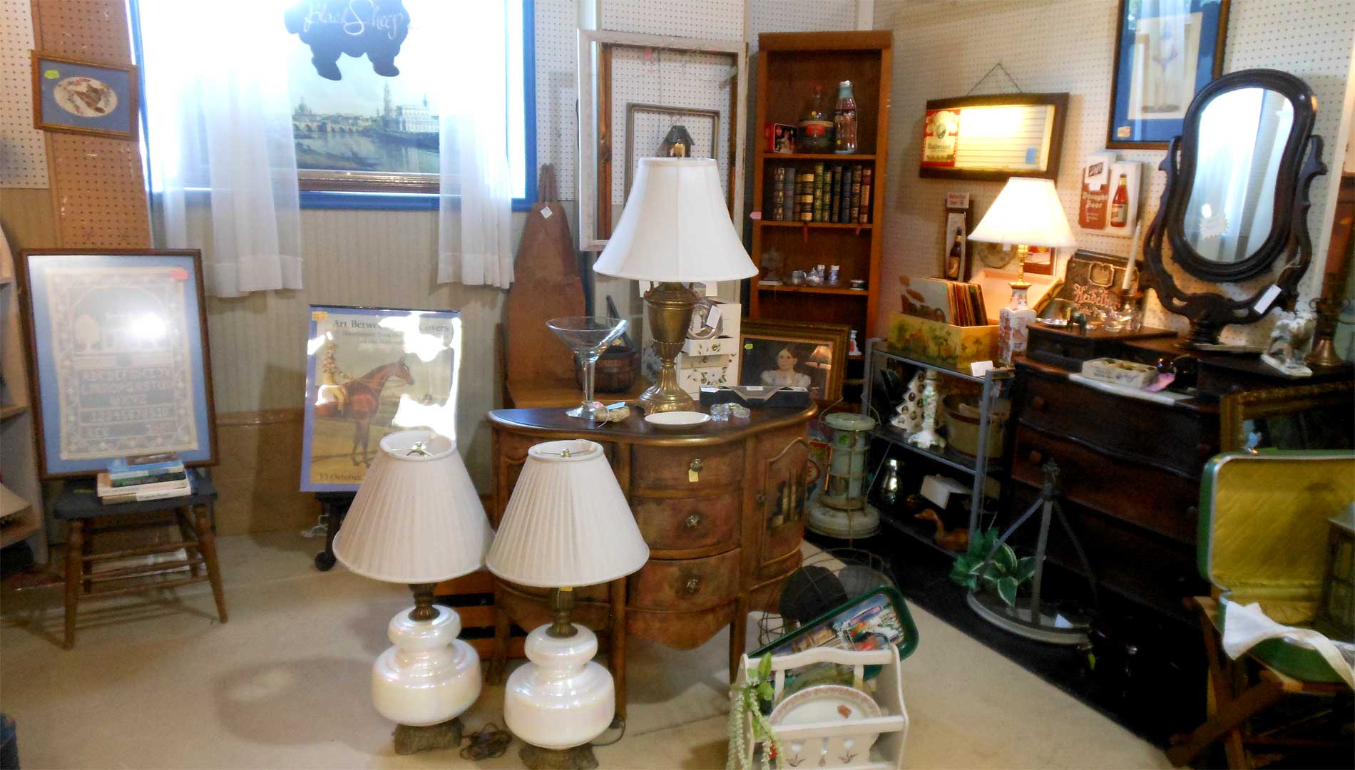 Antique lamps and lighting