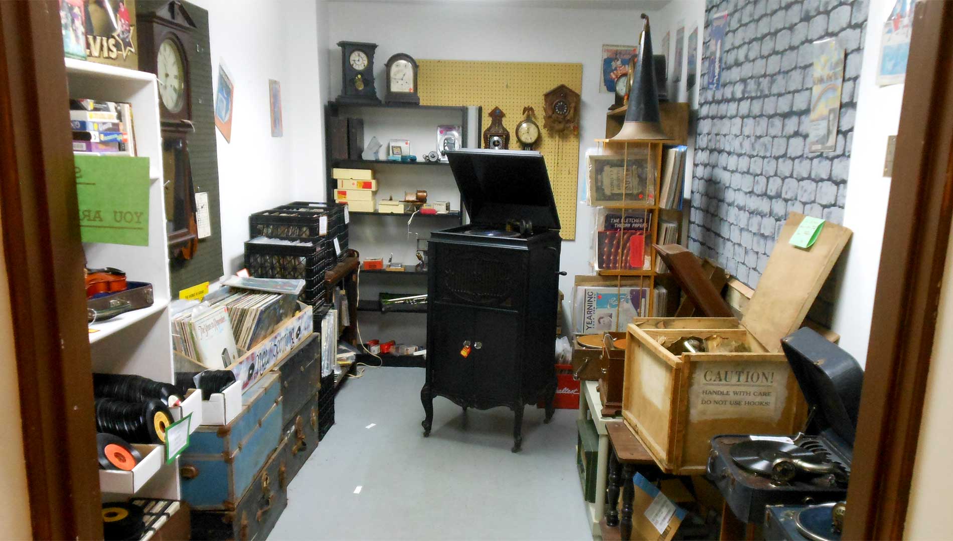 Records and musical instruments